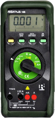 RISHABH 16S DIGITAL MULTIMETER Digital Multimeter(Black 4000 Counts)
