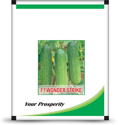 ActrovaX Hybrid - F1 Wonder Strike Cucumber [2gm Seeds] Seed(2 g)