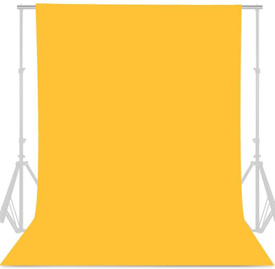 Vistook 6FTx9FT Yellow Polyster Backdrop Photo Photography Backdrop Reflector