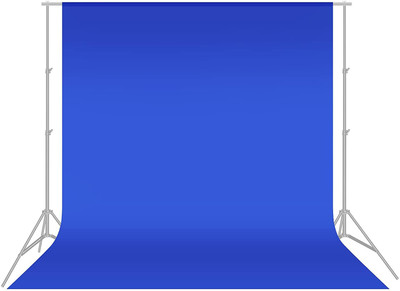 Vistook 6Ftx9FT Royal Blue Polyster Backdrop Photo Photography Backdrop Reflector