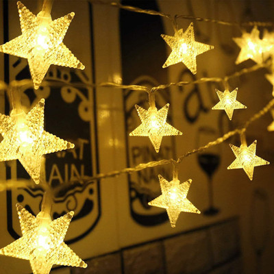 Tlismi 16 LEDs 3 m White Steady Star Rice Lights(Pack of 1)