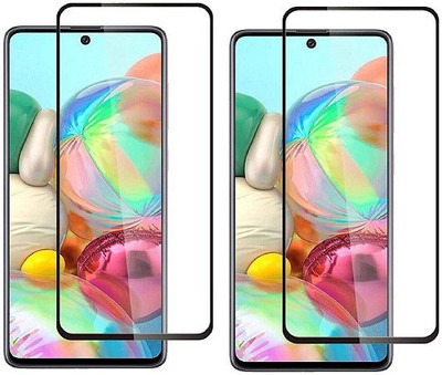 Bodoma Edge To Edge Tempered Glass for Samsung Galaxy A52s 5G Pack Of 2, Samsung Galaxy A54 5G(Pack of 2)