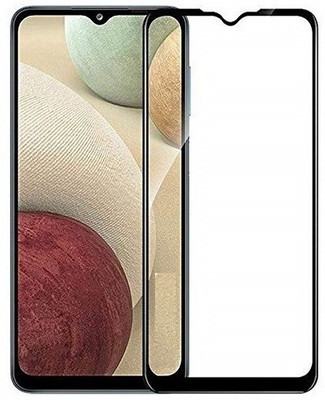 Bodoma Edge To Edge Tempered Glass for Samsung Galaxy A12 Exynos 850(Pack of 1)