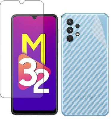 Bodoma Front and Back Screen Guard for Samsung Galaxy M32 5G Pack Of 2(Pack of 2)
