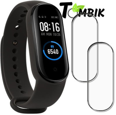tombik Impossible Screen Guard for Mi Smart Band 5 SMARTWATCH(Pack of 2)
