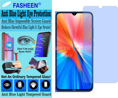 Fasheen Tempered Glass Guard for MI NOTE 8 2021 (Impossible UV AntiBlue Light)(Pack of 1)