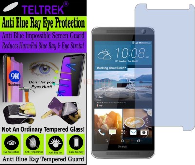 TELTREK Tempered Glass Guard for HTC ONE E9 PLUS (Impossible UV AntiBlue Light)(Pack of 1)