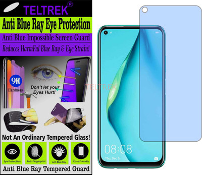 TELTREK Tempered Glass Guard for HUAWEI HONOR P40 LITE (Impossible UV AntiBlue Light)(Pack of 1)