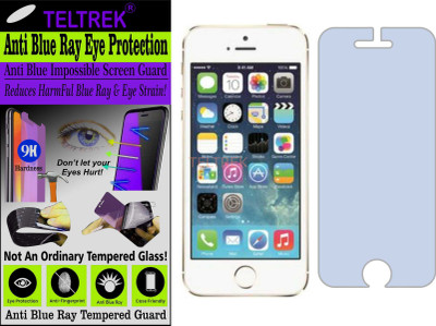 TELTREK Tempered Glass Guard for APPLE IPHONE SE (Impossible UV AntiBlue Light)(Pack of 1)
