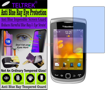 TELTREK Tempered Glass Guard for BLACKBERRY 9810 (Impossible UV AntiBlue Light)(Pack of 1)