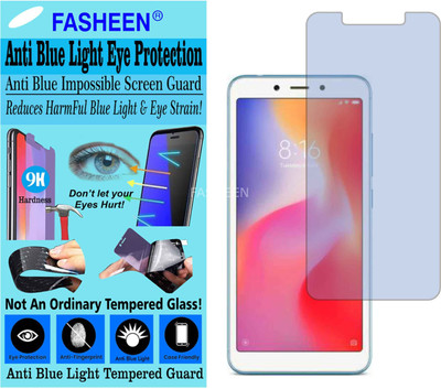 Fasheen Tempered Glass Guard for XIAOMI REDMI 6 (Impossible UV AntiBlue Light)(Pack of 1)