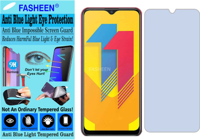 Fasheen Tempered Glass Guard for VIVO Y11 2019 (Impossible UV AntiBlue Light)(Pack of 1)