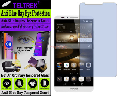 TELTREK Tempered Glass Guard for HUAWEI HONOR ASCEND MATE 7 (Impossible UV AntiBlue Light)(Pack of 1)