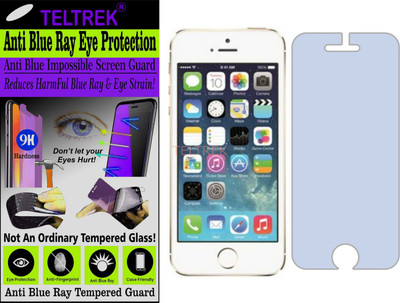 TELTREK Tempered Glass Guard for APPLE IPHONE 5C (Impossible UV AntiBlue Light)(Pack of 1)