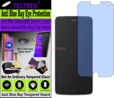 TELTREK Tempered Glass Guard for ALCATEL FLASH (Impossible UV AntiBlue Light)(Pack of 1)