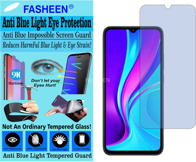 Fasheen Tempered Glass Guard for MI 9 (Impossible UV AntiBlue Light)(Pack of 1)