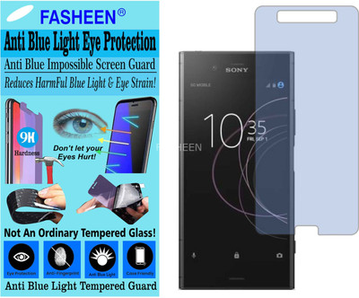 Fasheen Tempered Glass Guard for SONY XZ1 DUAL (Impossible UV AntiBlue Light)(Pack of 1)