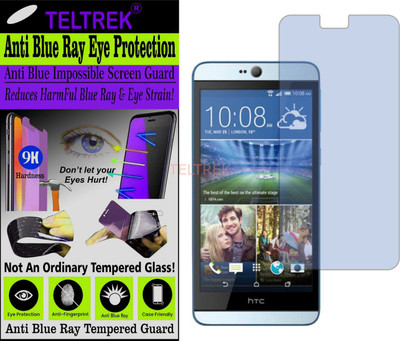 TELTREK Tempered Glass Guard for HTC 826 (Impossible UV AntiBlue Light)(Pack of 1)