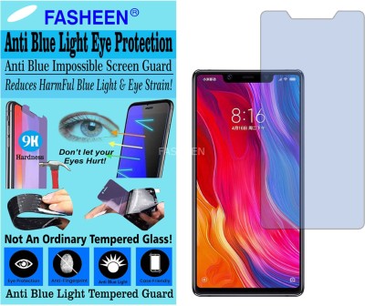 Fasheen Tempered Glass Guard for XIAOMI MI 8 SE (Impossible UV AntiBlue Light)(Pack of 1)