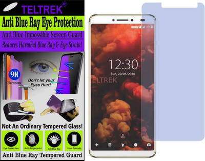 TELTREK Tempered Glass Guard for COMIO X1 NOTE (Impossible UV AntiBlue Light)(Pack of 1)