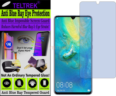 TELTREK Tempered Glass Guard for HONOR MATE 20 X (Impossible UV AntiBlue Light)(Pack of 1)