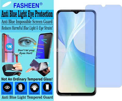 Fasheen Tempered Glass Guard for VIVO Y53S 5G V2111A (Impossible UV AntiBlue Light)(Pack of 1)
