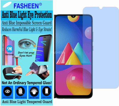 Fasheen Tempered Glass Guard for SAMSUNG M02S (Impossible UV AntiBlue Light)(Pack of 1)