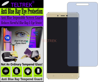 TELTREK Tempered Glass Guard for GIONEE P8 MAX (Impossible UV AntiBlue Light)(Pack of 1)