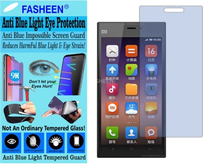 Fasheen Tempered Glass Guard for XIAOMI MI 3 (Impossible UV AntiBlue Light)(Pack of 1)