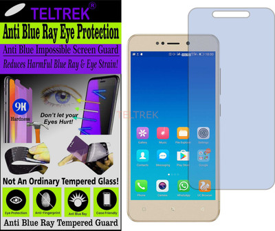 TELTREK Tempered Glass Guard for GIONEE X1 (Impossible UV AntiBlue Light)(Pack of 1)