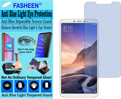 Fasheen Tempered Glass Guard for XIAOMI MI MAX 3 PRO (Impossible UV AntiBlue Light)(Pack of 1)