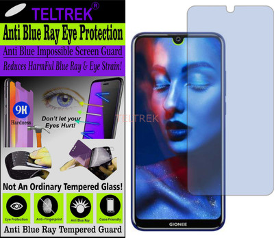 TELTREK Tempered Glass Guard for GIONEE F9 PLUS (Impossible UV AntiBlue Light)(Pack of 1)