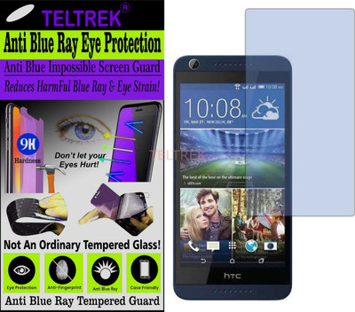 TELTREK Tempered Glass Guard for HTC DESIRE 626G PLUS (Impossible UV AntiBlue Light)(Pack of 1)