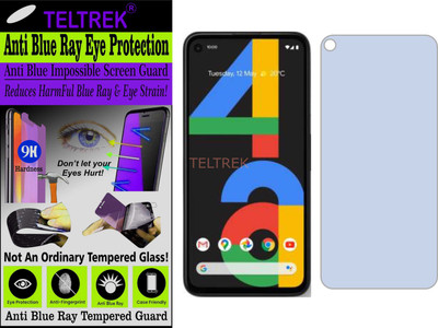 TELTREK Tempered Glass Guard for GOOGLE PIXEL 4A (Impossible UV AntiBlue Light)(Pack of 1)
