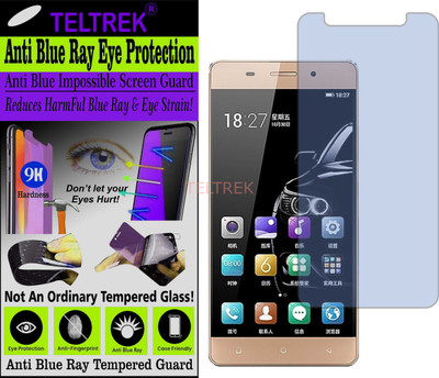 TELTREK Tempered Glass Guard for GIONEE MARATHON M5 PLUS (Impossible UV AntiBlue Light)(Pack of 1)