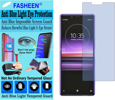 Fasheen Tempered Glass Guard for SONY XPERIA 1 (Impossible UV AntiBlue Light)(Pack of 1)