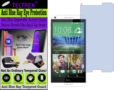 TELTREK Tempered Glass Guard for HTC DESIRE 816G DUAL SIM (Impossible UV AntiBlue Light)(Pack of 1)