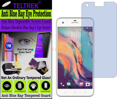 TELTREK Tempered Glass Guard for HTC DESIRE 10 PRO (Impossible UV AntiBlue Light)(Pack of 1)