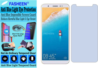 Fasheen Tempered Glass Guard for TECNO I AIR (Impossible UV AntiBlue Light)(Pack of 1)