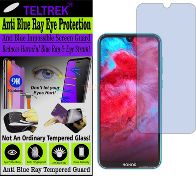 TELTREK Tempered Glass Guard for HUAWEI HONOR PLAY 3E (Impossible UV AntiBlue Light)(Pack of 1)