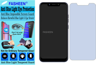 Fasheen Tempered Glass Guard for TECNO CAMON ISKY I 2X (Impossible UV AntiBlue Light)(Pack of 1)