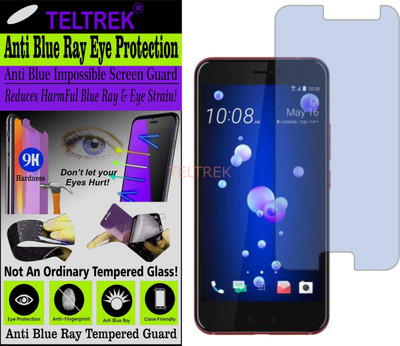 TELTREK Tempered Glass Guard for HTC U11 (Impossible UV AntiBlue Light)(Pack of 1)