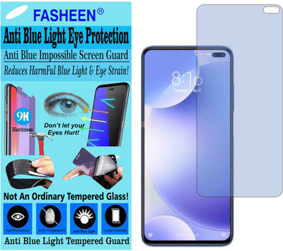 Fasheen Tempered Glass Guard for MI POCO X2 (Impossible UV AntiBlue Light)(Pack of 1)