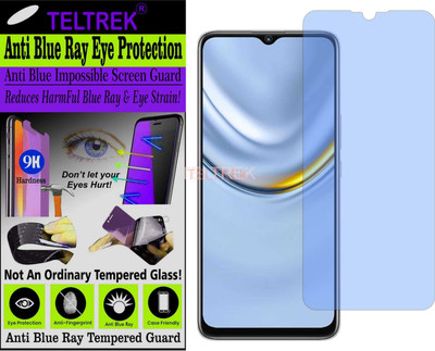TELTREK Tempered Glass Guard for HUAWEI HONOR PLAY 20 (Impossible UV AntiBlue Light)(Pack of 1)