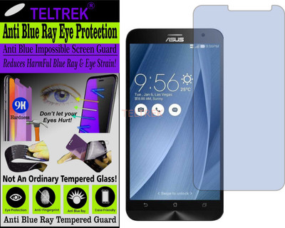 TELTREK Tempered Glass Guard for ASUS ZENFONE 2 ZE551ML (Impossible UV AntiBlue Light)(Pack of 1)