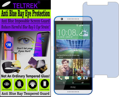 TELTREK Tempered Glass Guard for HTC 820G PLUS (Impossible UV AntiBlue Light)(Pack of 1)