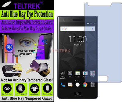 TELTREK Tempered Glass Guard for BLACKBERRY MOTION (Impossible UV AntiBlue Light)(Pack of 1)