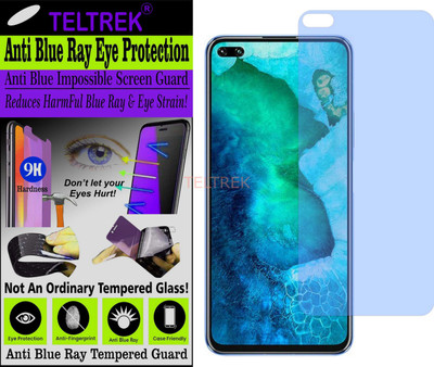 TELTREK Tempered Glass Guard for HONOR VIEW 30 PRO (Impossible UV AntiBlue Light)(Pack of 1)