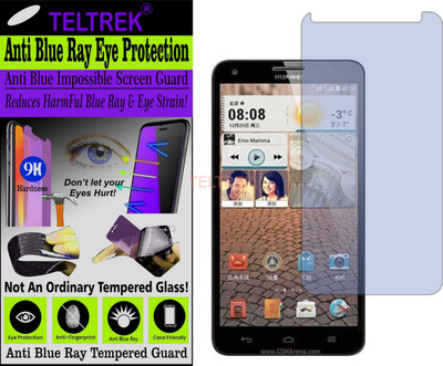 TELTREK Tempered Glass Guard for HUAWEI 3X G750 (Impossible UV AntiBlue Light)(Pack of 1)