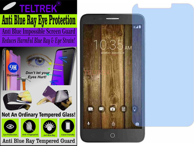 TELTREK Tempered Glass Guard for ALCATEL FIERCE 4 (Impossible UV AntiBlue Light)(Pack of 1)